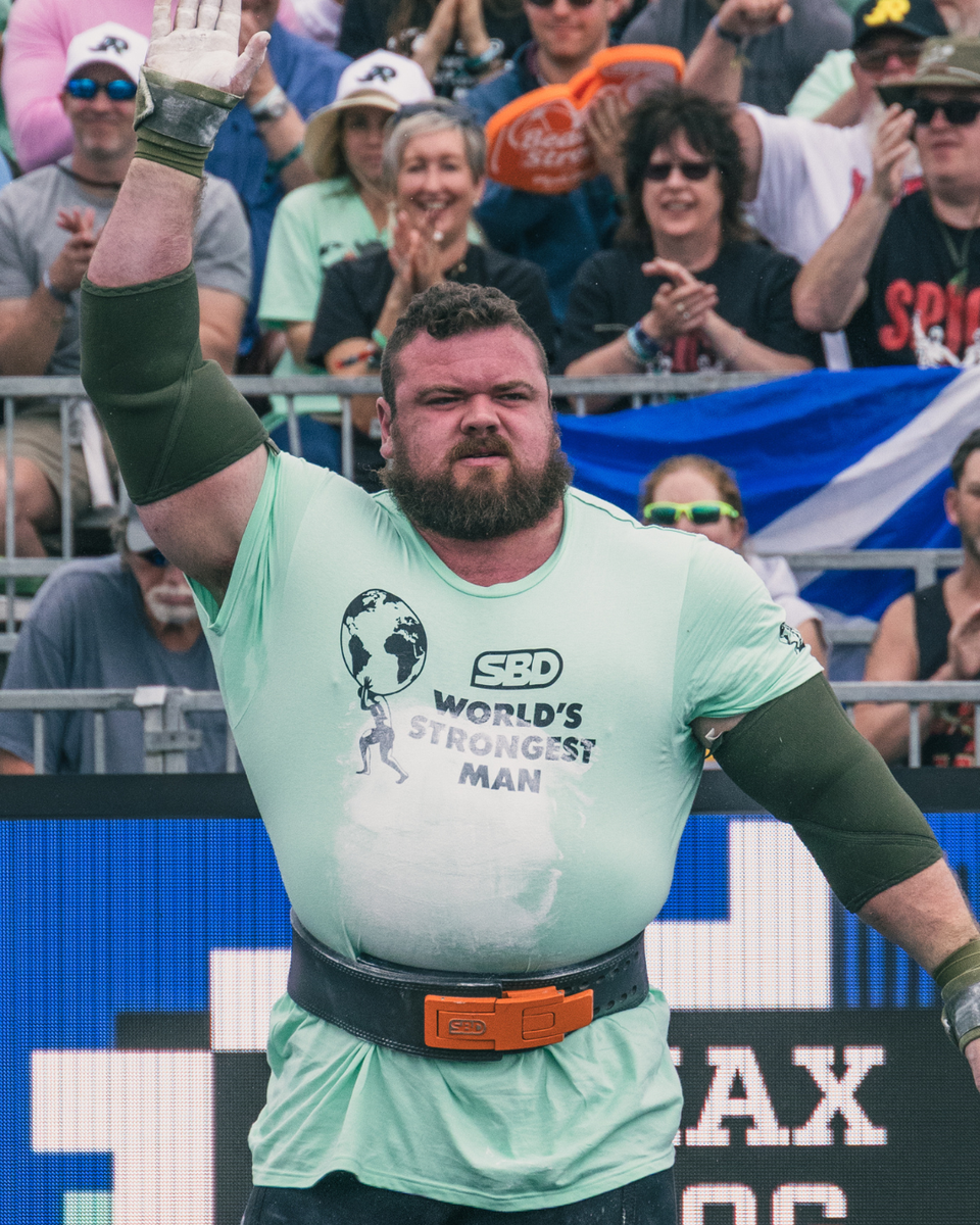 World's Strongest Man t-shirt
