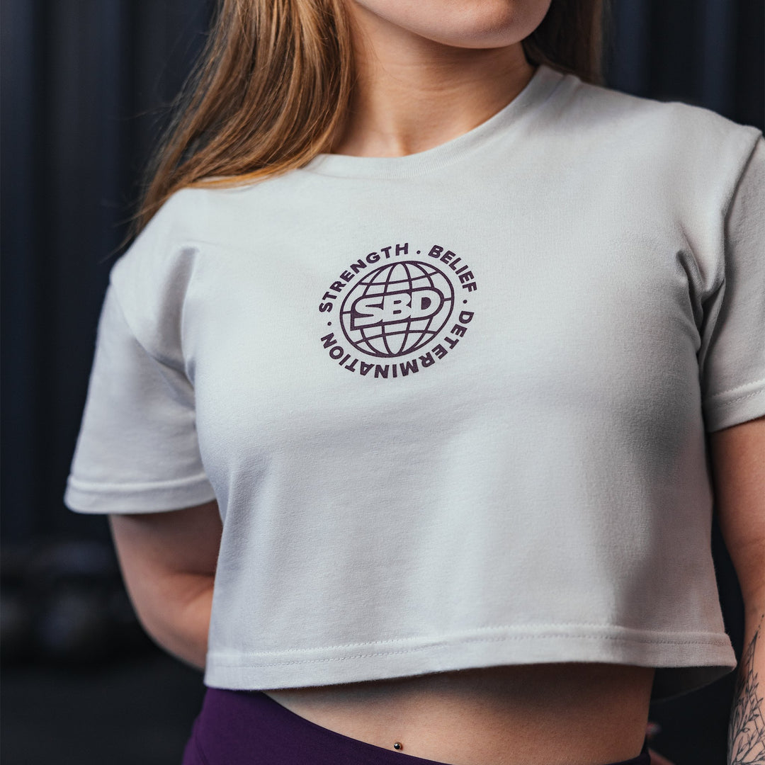 Aspire Off White Crop Top