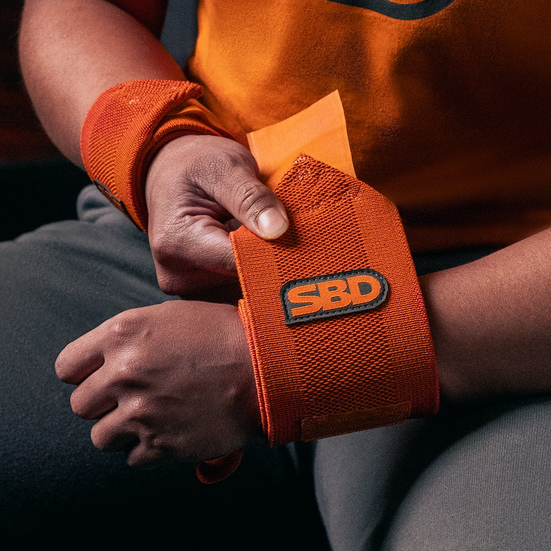 Forge Orange Wrist Wraps