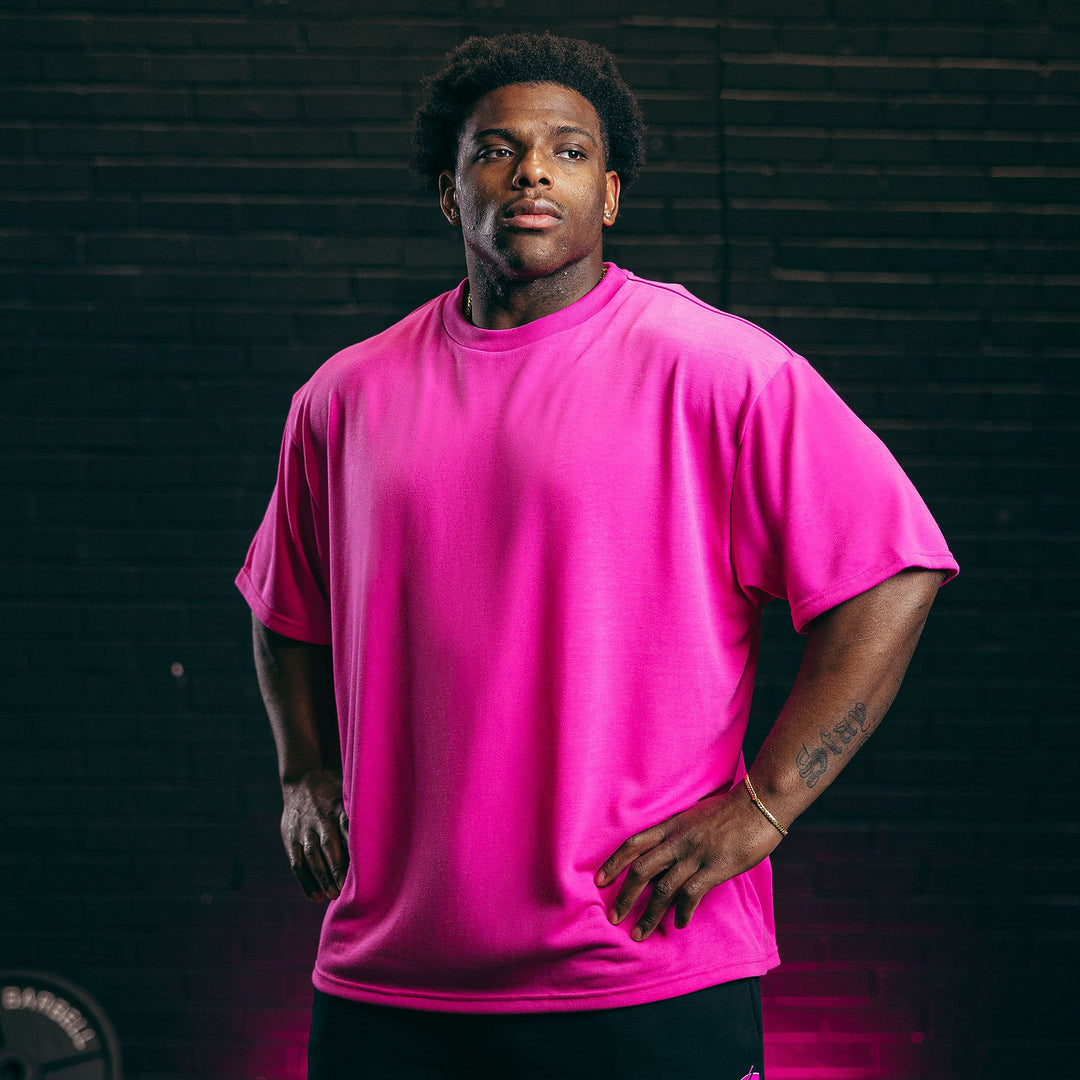 Nova Glow Pink Oversized T-Shirt