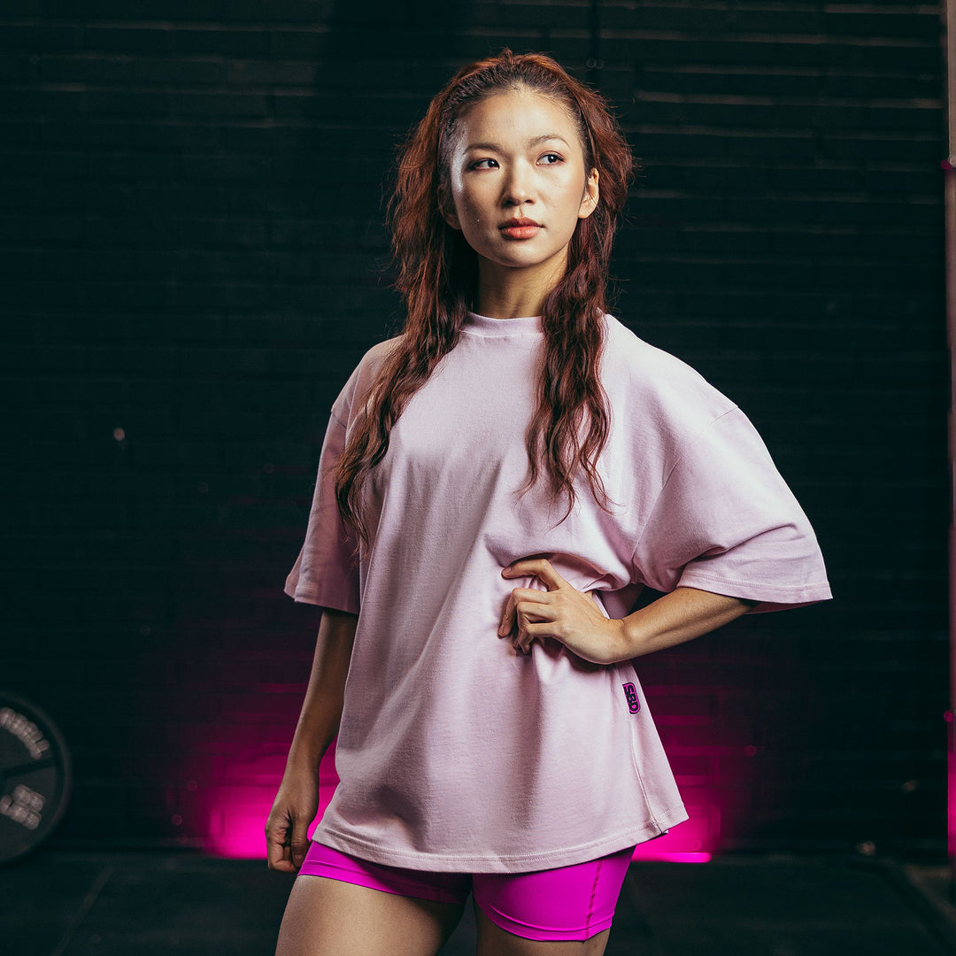 Nova Pastel Pink Oversized T-Shirt