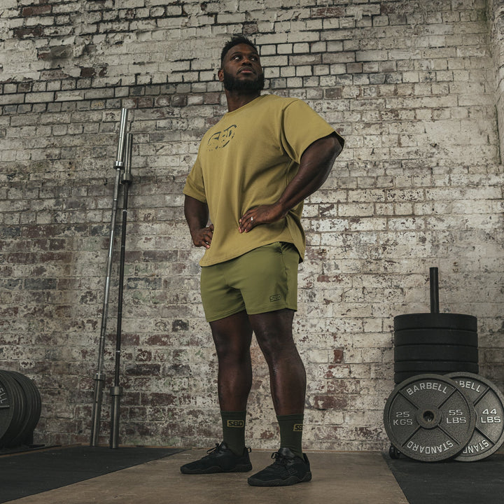 Resolve Sand Oversized T-Shirt