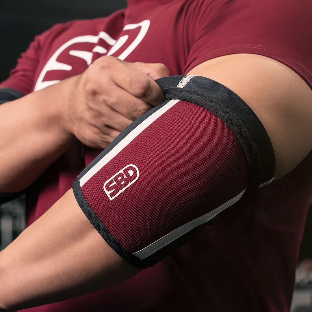 SBD Elbow Sleeves S 黒/赤 Elbow Sleeves – SBD Apparel USA