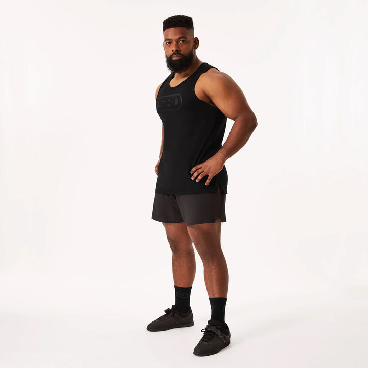 SBD Phantom Tank – athletic cotton tank for strength training & performance - male wide view