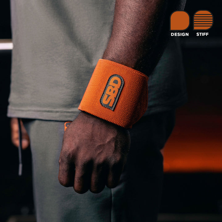 Forge Orange Wrist Wraps