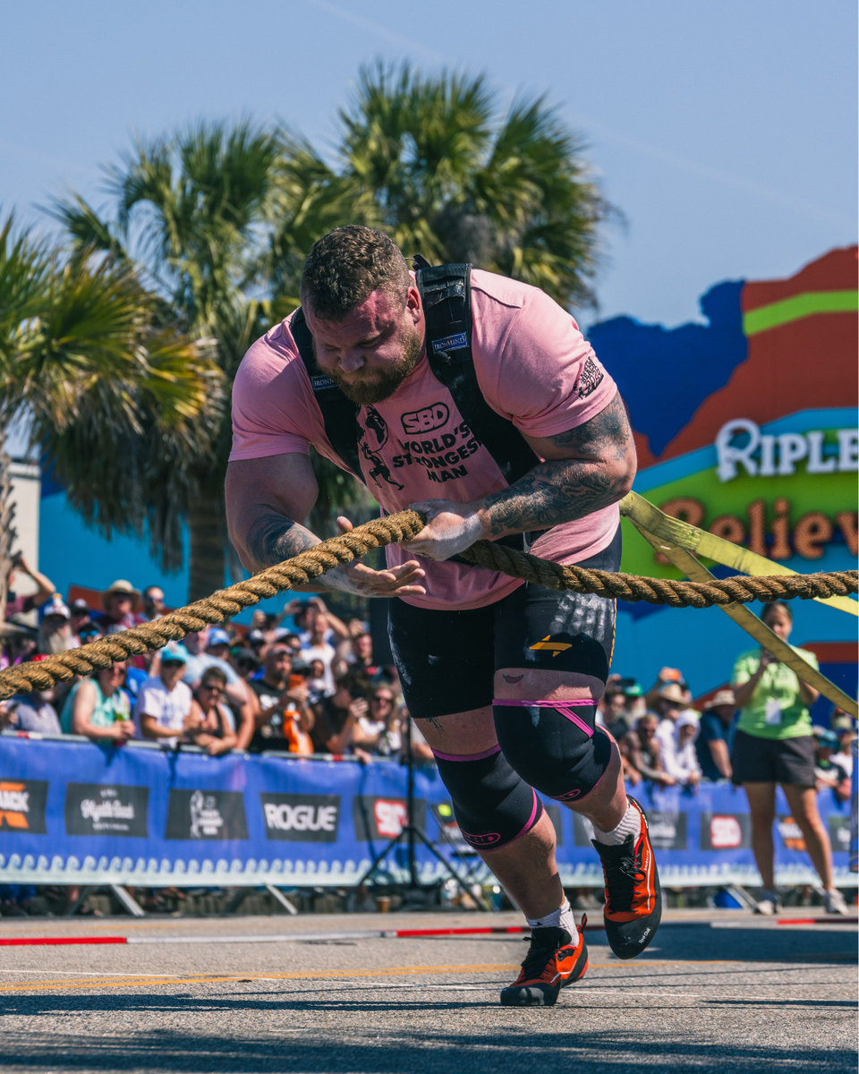World's Strongest Man t-shirt